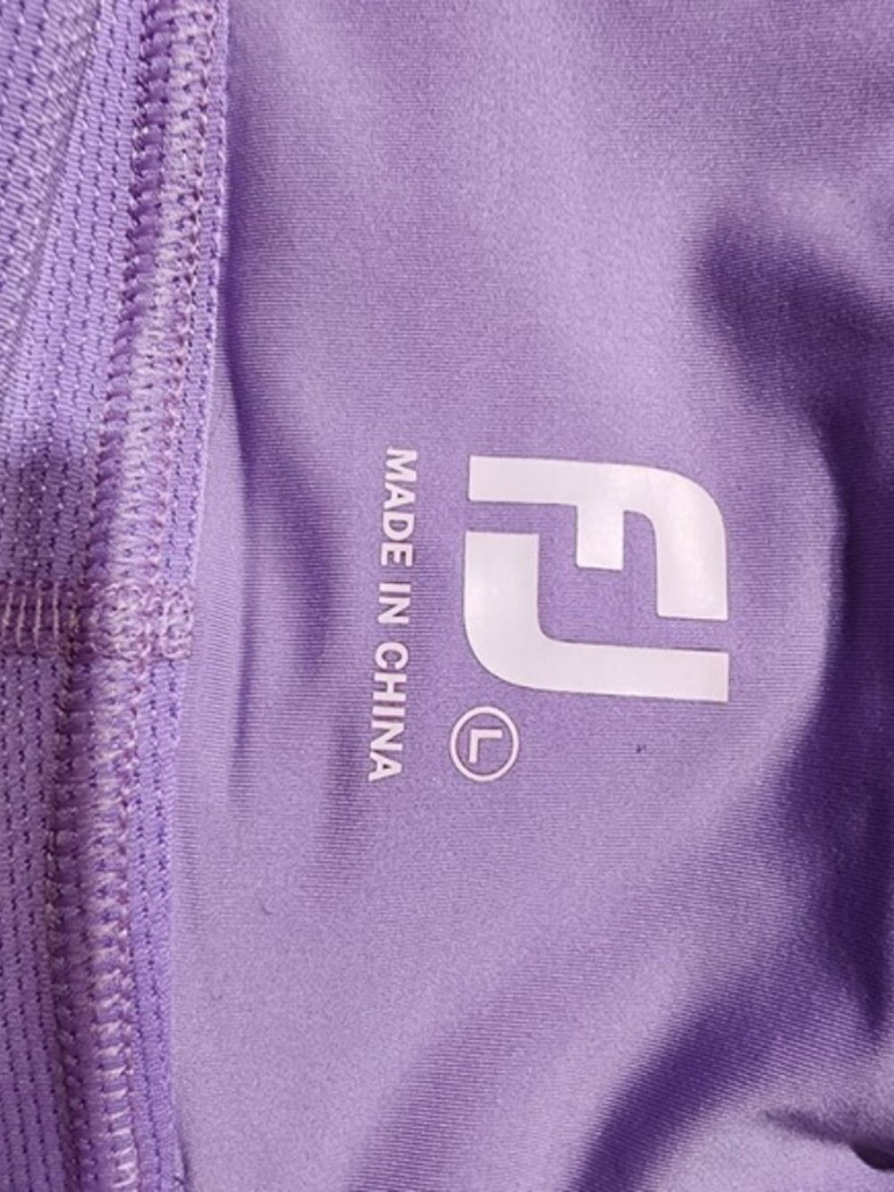 FootJoy Golf Jacket‎ Full Zip Lightweight Athletic Purple Size L - Picture 6 of 8